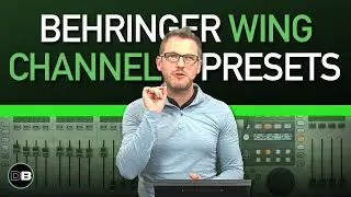 Загрузка и сохранение предустановок каналов на Behringer Wing