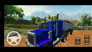 🚛 Offroad Oil Tanker Truck Driving Simulator | Extreme Fuel Transport Challenge 🚹  #MobileGaming