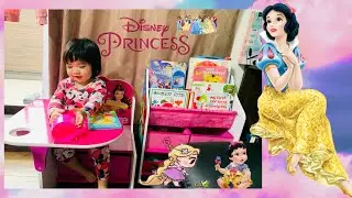 Disney Princess Chair Desk & Bookshelves assembling