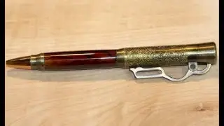 Lever Action Bullet Pen with Acrylic
