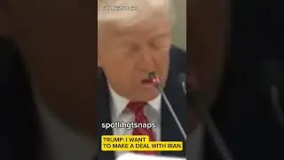 TRUMP: I want tp make a deal with Iran #president #trump #washington #iran #with #newsfox