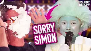 Cheeky Troll Dancers Foam Simon Cowell's Face! | Britain's Got Talent