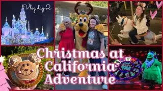 Holidays at California Adventure + Park hop, Walt & Jingles 🎄 | Vlog day 3