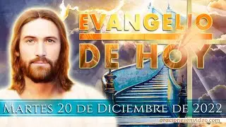 Evangelio de HOY. Martes 20 de diciembre 2022 lc 1,26-38. Al&eacute;grate... el Se&ntilde;or est&aacute; contigo.