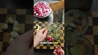 The best pickled radishes 🙂 #recipe #recipes #radishes #pickles #pickled #food #shorts