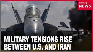 U.S. radiation monitoring plane lands in UK; Iran warns of retaliation against U.S. bases