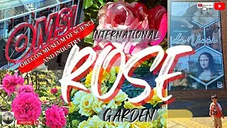 Oregon Museum of Science and Industry OMSI  Rose garden - #portland  #travel #oregon
