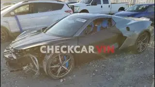 2024 Corvette Salvage VIN 1G1YF3D37R5601180 | All Over Damage | Runs & Drives | V8 5.5L