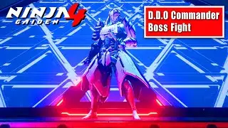 Бой с боссом Командира Д.Д.О. (Глава 1) - Ninja Gaiden 4