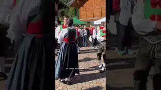 Soraga Italy Festa Desmontegada
