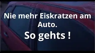 Nie mehr Eiskratzen im Winter, so geht es - Autoscheiben schnell und ohne Kratzer von Eis befreien
