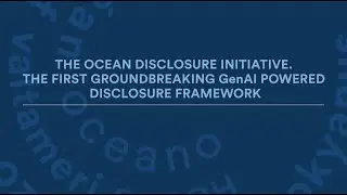 The ODI: the first groundbreaking GenAI disclosure framework | Blue Economy Summit 2024