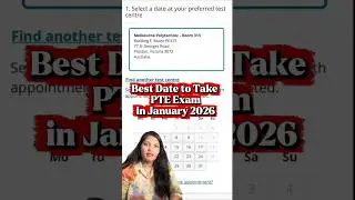 Best Date to Take PTE Exam in January 2026 | Avoid Mistakes 🚨