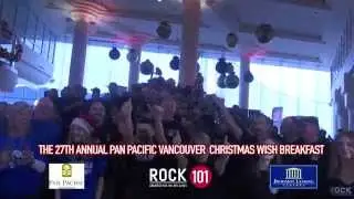 2014 Pan Pacific Vancouver Christmas Wish Breakfast