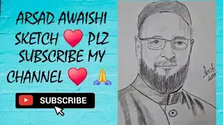 Arsad awaishi sketch ##pencilportrsit ##drawingtechniques 