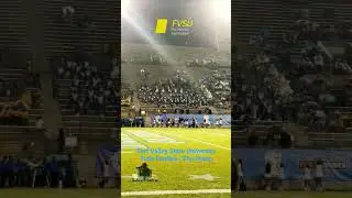 FVSU Band Tuba Fanfare | Red Tails Classic 2022 | Cramton Bowl, Montgomery, AL