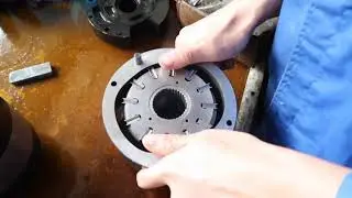 Denison pump rotation changing#hydraulicpump #hydraulicrepair #hydraulic system