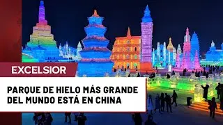 Harbin se transforma en un reino de hielo cada invierno