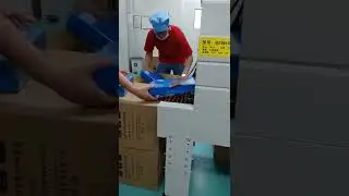 large color box wrapping machine