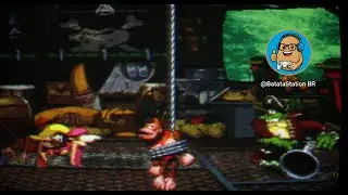 Donkey Kong Country 2: Mundo 7 (102% - Todos os B&ocirc;nus e Moedas DK)