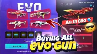 Evo Vault Event Free Fire | Buying All Evo Gun Skin | FF New Event Today | Free Fire New Event Today