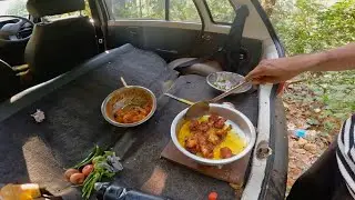 &ldquo;Solo Car Camping | Spicy Chicken Chilli Cooked in My Car 🚗🔥&rdquo; ASMR