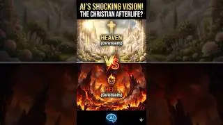 AI Visualizes the Christian AFTERLIFE! 🕊️🔥 #Shorts