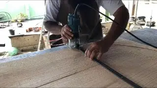 Aprenda fazer tampo redondo perfeito com a tupia 👌