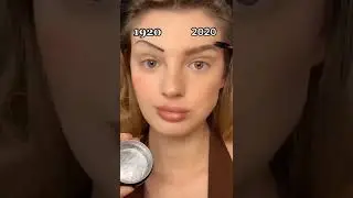 1920 vs 2020 make-up🤩@juliettaf
