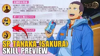 SP TANAKA RYUNOSUKE SKILLS PREVIEW - HAIKYU!! FLY HIGH