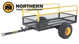 Polar Mesh Dump Trailer from Northern Tool: Assembly