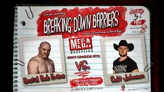 Breaking Down Barriers 13: Colt Johnson V 