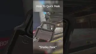 How To Properly Shaiiko Peak In Siege #r6 #r6siege #shortvideo