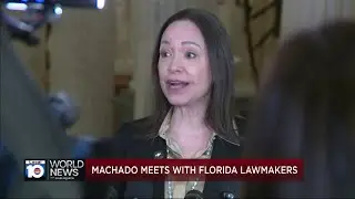 Venezuelan opposition leader meets with Florida lawmakers in DC