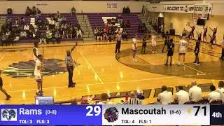 Mascoutah Indans Basketball: Mascoutah Indians vs Riverview Gardens Rams