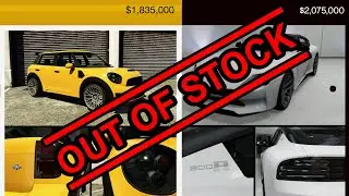 GTA 5 - Rockstar Removing New Drip Feed Cars
