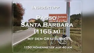 Insidertipp: Monte Velo | Passo Santa Barbara (1165 m) mit dem Gravel-Bike | Herbst 2022 | Gardasee