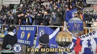 Chelsea Fans Who Traveled 3,485 Miles To Support Chelsea in Kazakhstan in Freezing Conditions