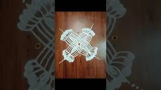 daily kolam easy design 🌺 YouTube kolam #youfeed