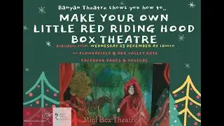 Make a Mini Puppet Theatre with Banyan Theatre