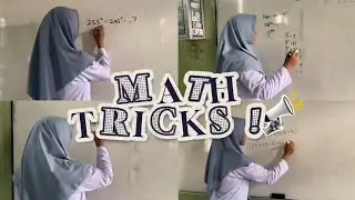 What!? 😱 Math Tricks!? 🤓☝|| 2 Trik Cepat Matematika! 🙌 || Informatika - by : Kelompok 7 || 180925