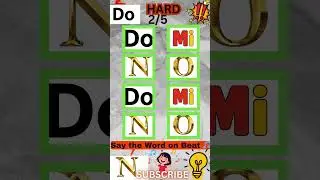 Say The Word On Beat Challenge🎵 |  Timing & Voice Challenge 🎵 #voice challenge