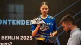 и всё на тоненьком... WTT Youth Contender Berlin 2025, ZAINUDEEN (SGP) Vs KRYVOSHEIA (UKR),