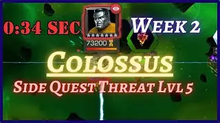 Colossus Melted in 34s | Easy Solo | March Side Quest | Week 2 | MCOC |