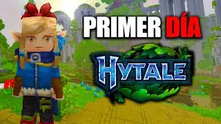 MI PRIMER DÍA EN HYTALE 🟩 ¿El sucesor de Minecraft?