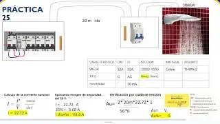 🔌💧 C&oacute;mo Instalar una Ducha El&eacute;ctrica con Termomagn&eacute;tico  | Pr&aacute;ctica 25 Paso a Paso