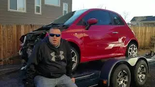 Copart Fiat 500 Rebuild