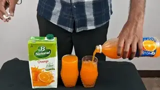 Fruit Juice // B Natural vs Minute Maid Pulpy Orange Drink