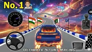 Mega Ramp ( Monster Car Racing 3D ) || Extreme Car Stunt - Android Gameplay (Car Game Car Game)