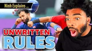 Football Fan Reacts to The Unwritten Rules of Baseball - EXPLAINED! (FIRST TIME REACTION)